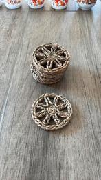 11 glazen onderleggers te koop., Huis en Inrichting, Ophalen, Zo goed als nieuw