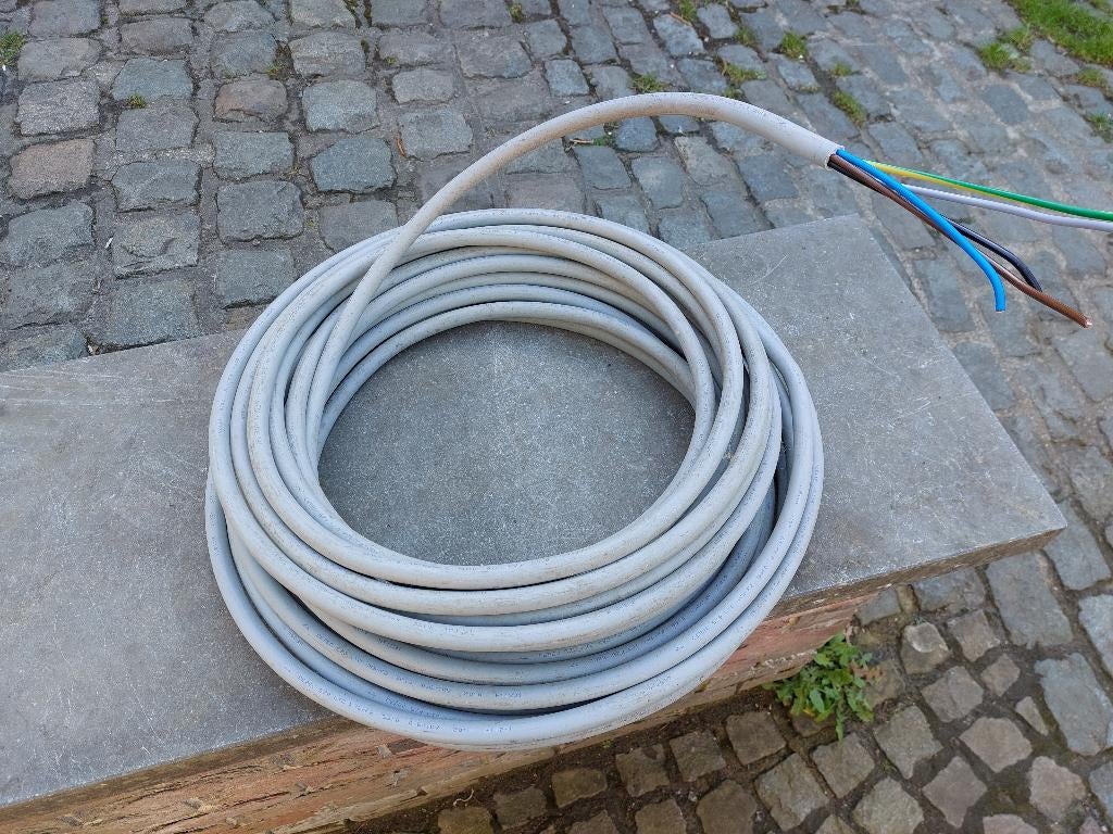 câble 5 G10   25m, Bricolage & Construction, Électricité & Câbles, Enlèvement, Comme neuf