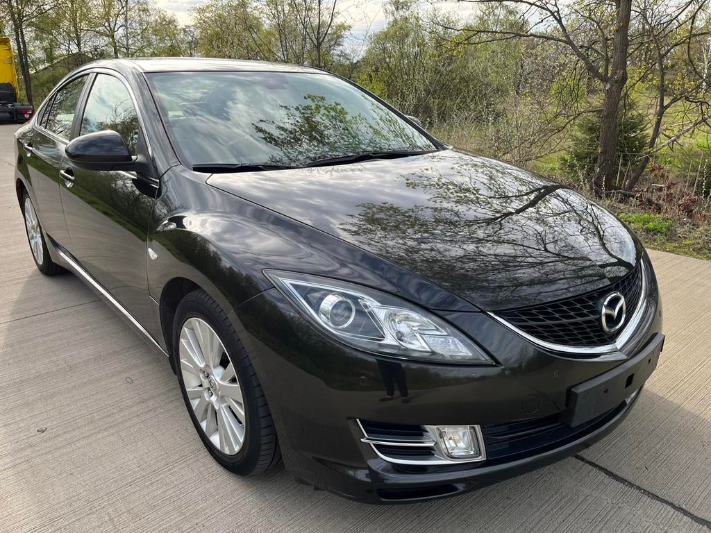 Mazda 6 Diesel 2008 186.000km Airco Navi Gekeurd vvk, 4 deurs, Stof, 4 cilinders, Grijs