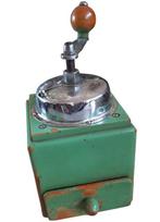 vintage groene koffiemolen., Ophalen of Verzenden