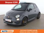 Abarth 595C 1.4 Competizione (bj 2016, automaat), Zwart, Cabriolet, 1368 cc, Zilver of Grijs