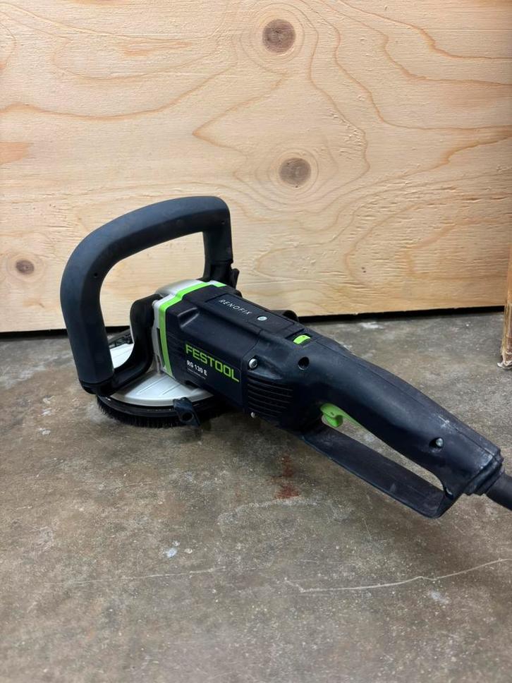 Festool RG 130 E SET DIA AB betonschuurmachine, Doe-het-zelf en Bouw, Gereedschap | Slijpmachines, Zo goed als nieuw, Overige typen