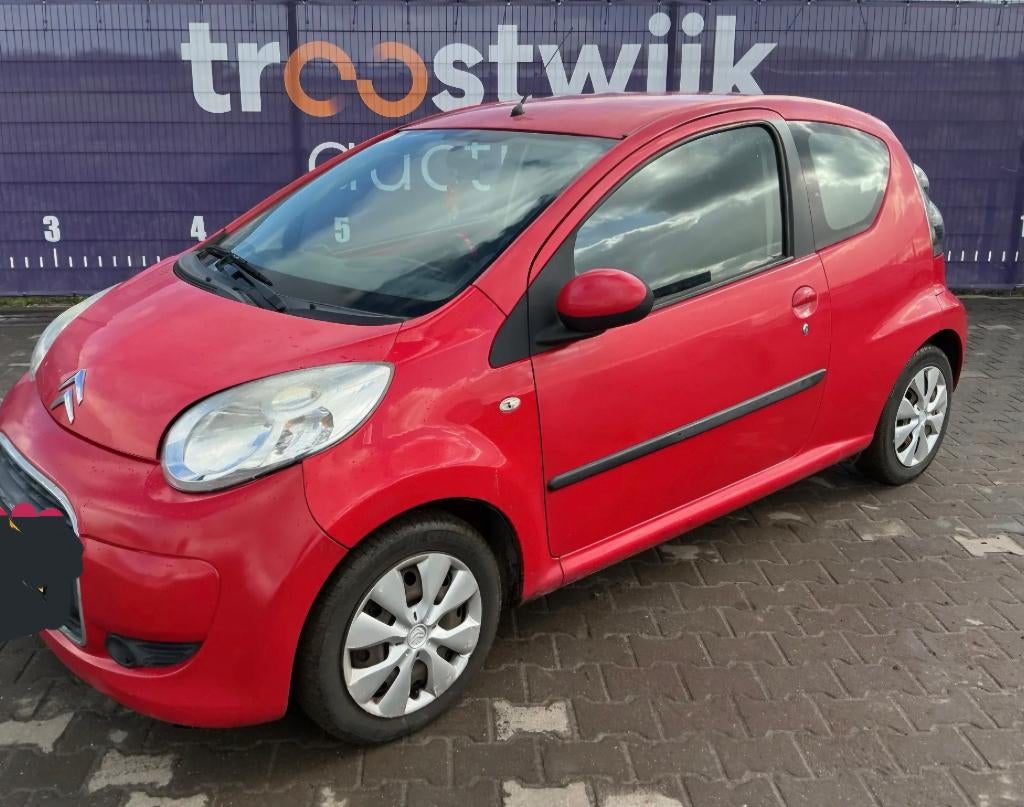 Citroën c1 essence 2010, Autos, Rouge, Achat, 50 kW, Boîte manuelle