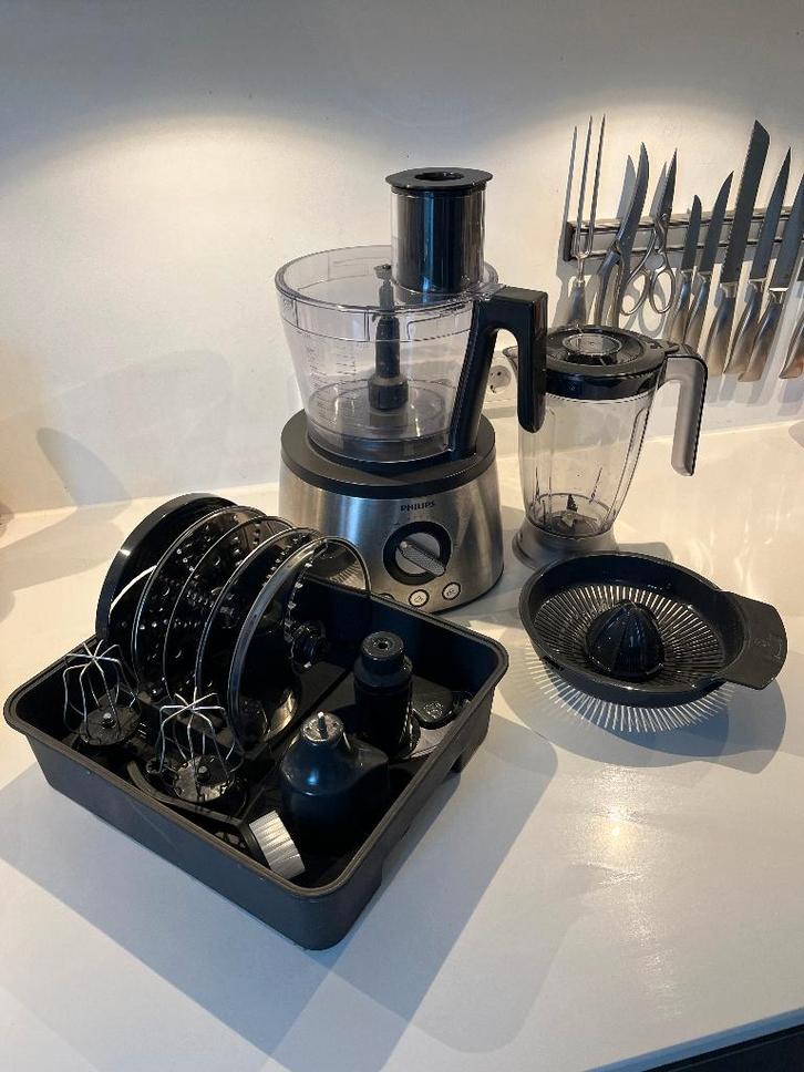 Philips HR7778/00 keukenmachine, Elektronische apparatuur, Keukenmixers, Nieuw, 2 tot 3 liter, 3 snelheden of meer, Vaatwasserbestendig