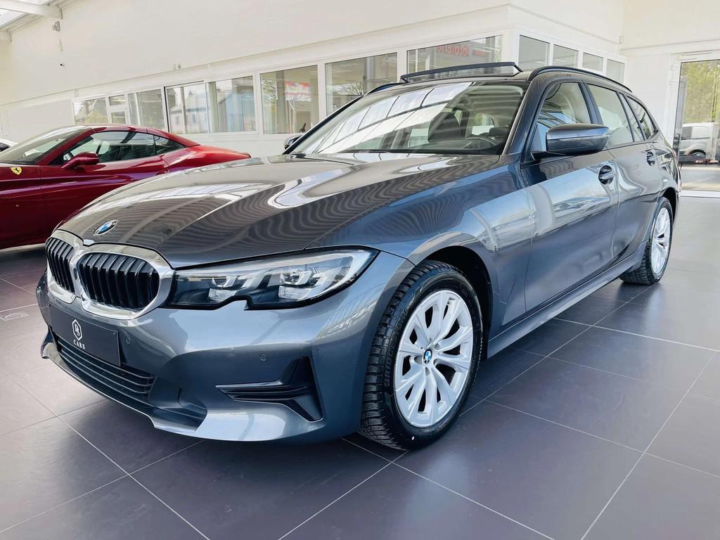 BMW 3 Serie 318 dA MHEV * GARANTIE + TOIT PANO + LED + GPS +, Argent ou Gris, Achat, Euro 6, Entreprise