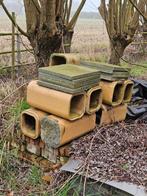 9 vuurvaste schouwpotten 20/20, Ophalen