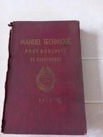 Ancien livre pour bouchers.  1942, Enlèvement ou Envoi