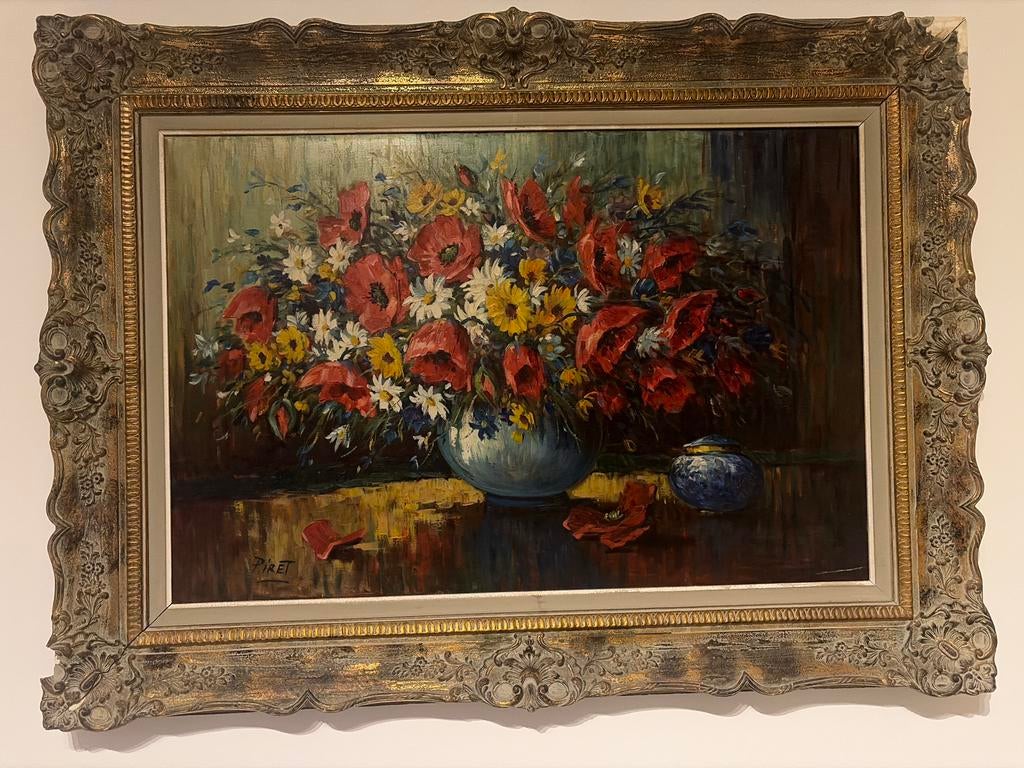 Schilderij geschilderd door Piret, Enlèvement