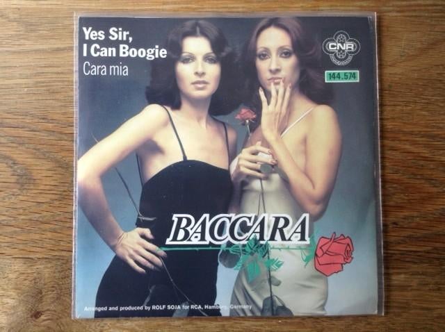 single baccara, Cd's en Dvd's, Vinyl Singles, 7 inch, Single, Ophalen of Verzenden, Pop