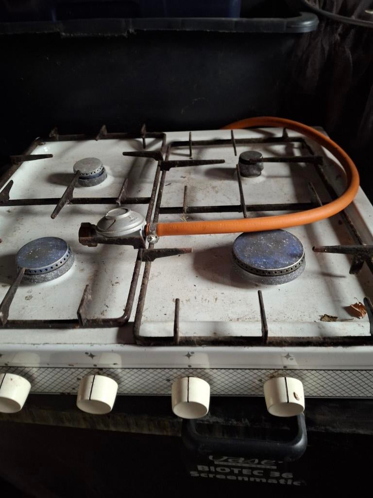 Gasvuurtje klein, Ophalen