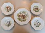 Vaisselle Porcelaine Limoges décor Chasse, Antiquités & Art, Enlèvement