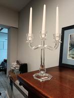 Kandelaar met kaarsen, Antiek en Kunst, Ophalen, Kristal