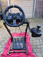 Simulateur de conduite Logitech G920 + cockpit + levier, Enlèvement, Comme neuf