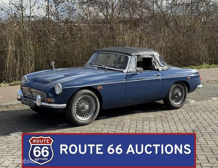MG MGC Cabriolet | 1969 | Route 66 Auctions, Autos, Oldtimers & Ancêtres, Entreprise, Achat, MG, Essence, Autre carrosserie, Boîte manuelle