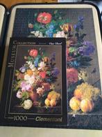 puzzel - 1000 stukjes - bloemenvaas - collection Louvre, Ophalen of Verzenden, 500 t/m 1500 stukjes, Zo goed als nieuw, Legpuzzel