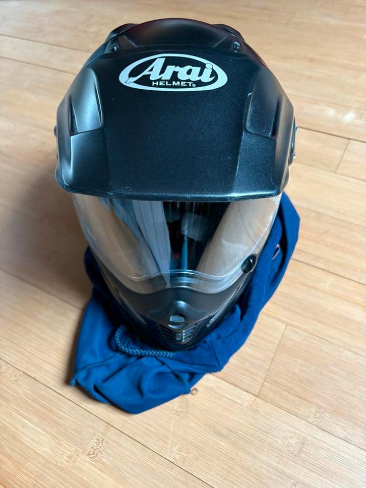Casque Arai Tour X4 Noir, Taille L, Motoren, Kleding | Motorhelmen, Heren, Integraalhelm, L, Arai, Tweedehands, Ophalen of Verzenden
