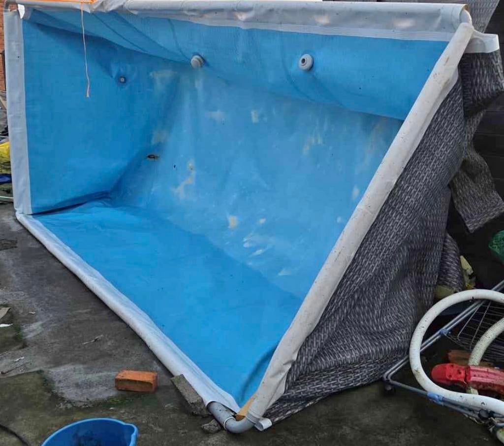 Zwembad weg vanwegen verbouwing, Ophalen, Gebruikt, 200 tot 300 cm, 80 tot 120 cm