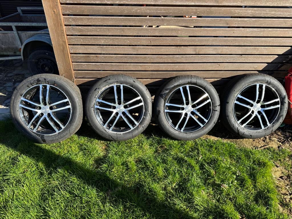 Kit jantes et pneus été 5x108 17 pouces, Pneus été, Enlèvement, Pneu(s), 17 pouces