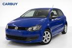 VW POLO • 1.2 BENZINE • EERSTE EIGENAAR • CARPLAY • GEKEURD, Auto's, Zwart, Blauw, 1198 cc, Bedrijf
