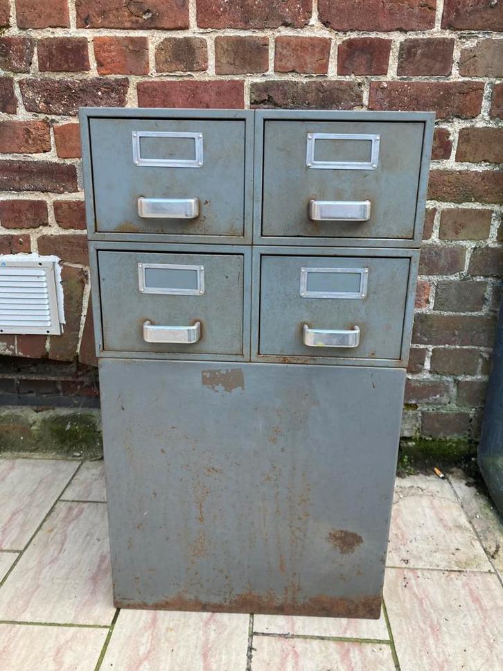 Commode industrielle, Maison & Meubles, Armoires | Casiers, Utilisé, Enlèvement