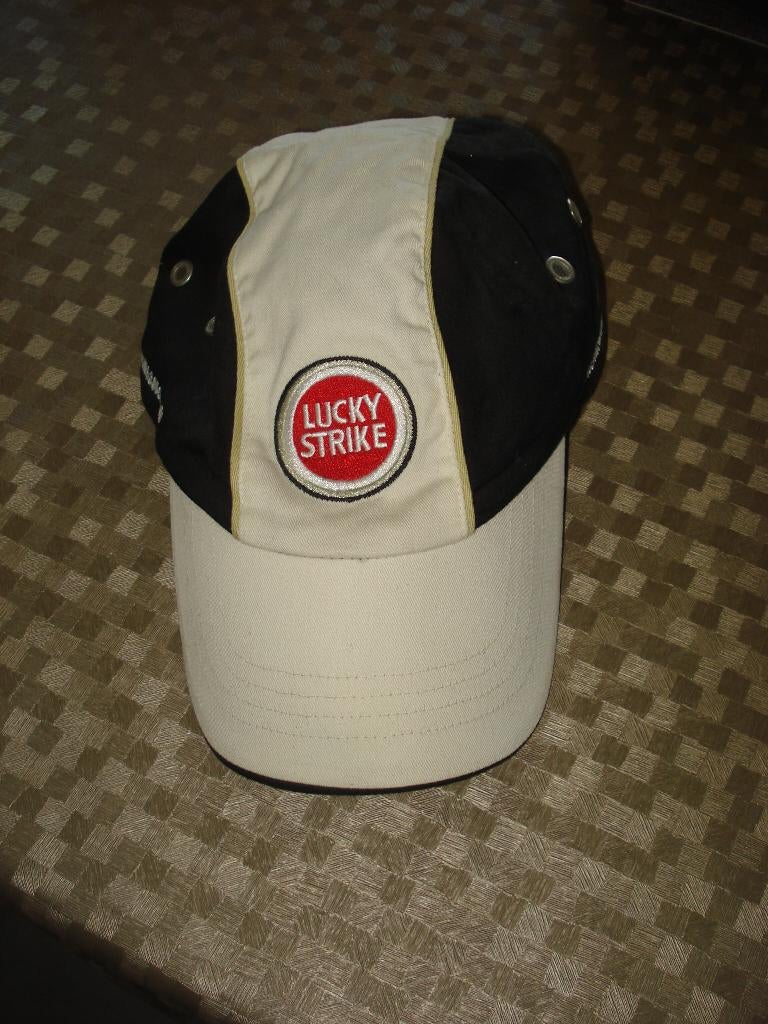 Takuma Sato Lucky Strike cap, Motoren, Ophalen of Verzenden