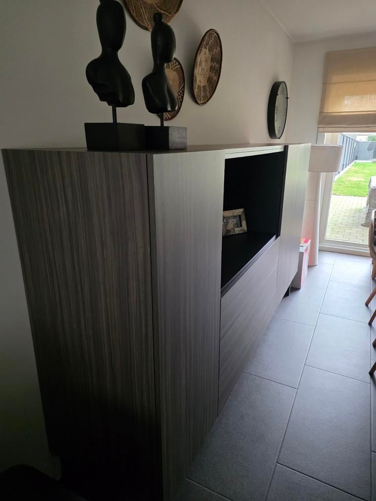 tres belle ., Modern ., 200 cm ou plus, Avec tablette(s), Comme neuf