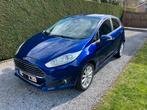 Ford FiestaTitanium 5 deurs 1.5 TDCI, Auto's, Voorwielaandrijving, Stof, 4 cilinders, Blauw