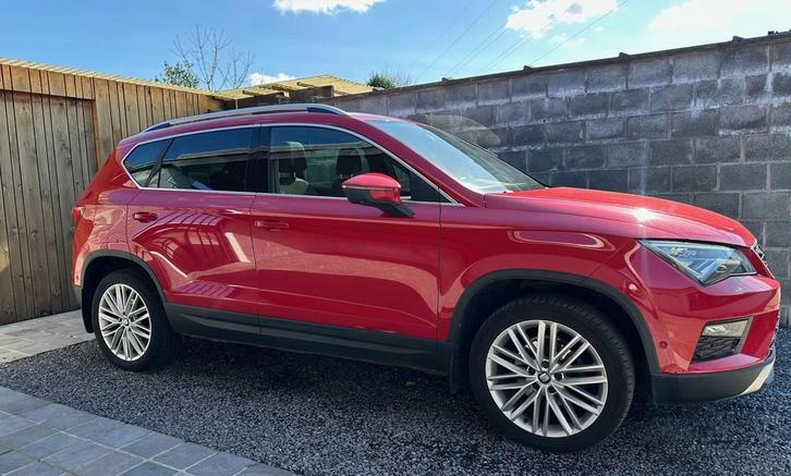 Seat Ateca 1.5 TSI Xcellence Pano Keyless Led Navi Camera, Auto's, Seat, Bedrijf, Te koop, Ateca, ABS, Adaptive Cruise Control