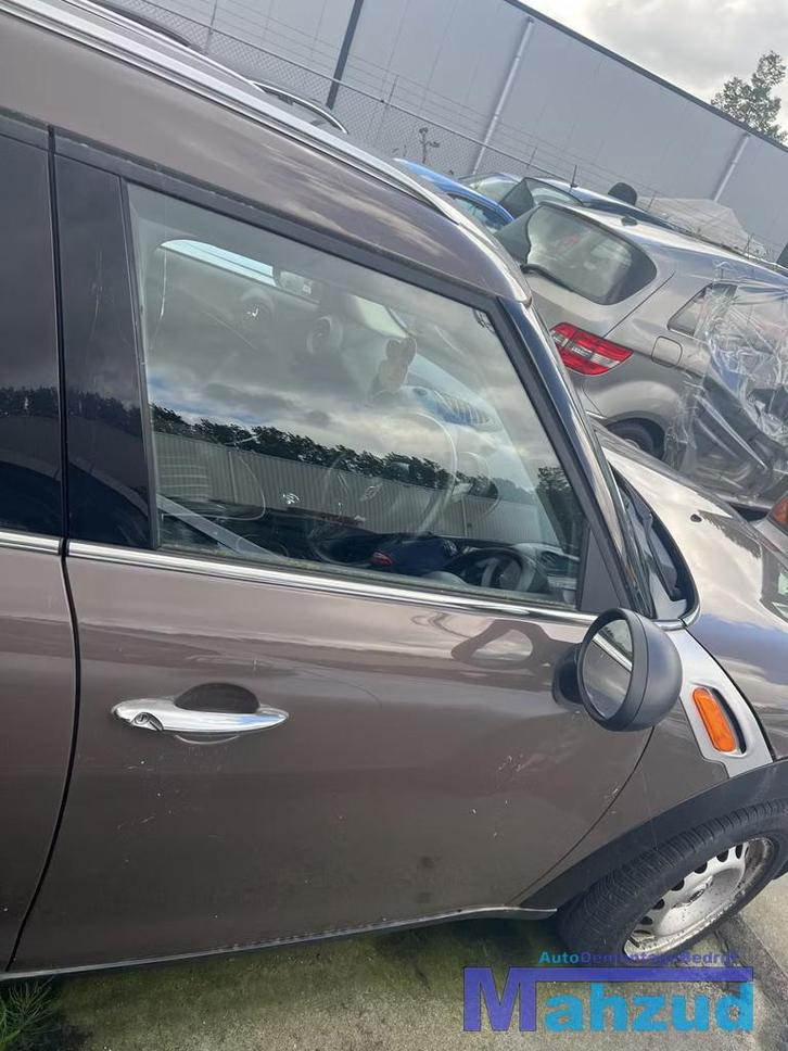 MINI COUNRYMAN R60 Bruin B19 Rechts voor deur portier 2010-2, Auto-onderdelen, Carrosserie, Deur, Mini, Voor, Rechts, Gebruikt