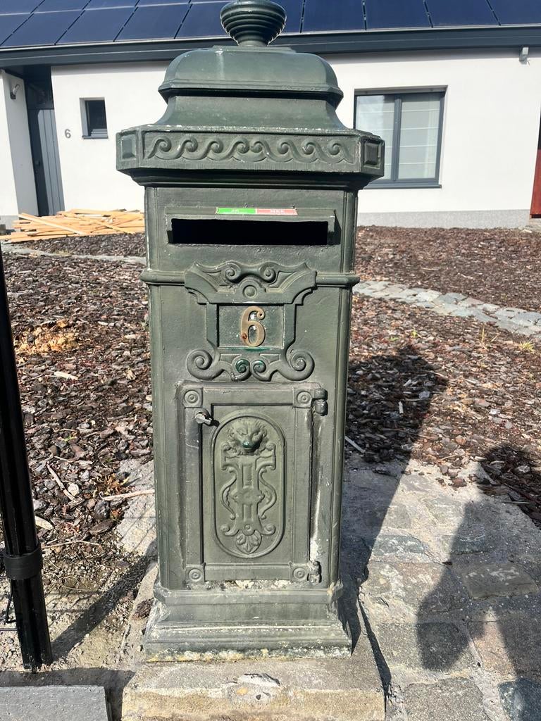 Vintage brievenbus, Ophalen, Gebruikt, Staande brievenbus