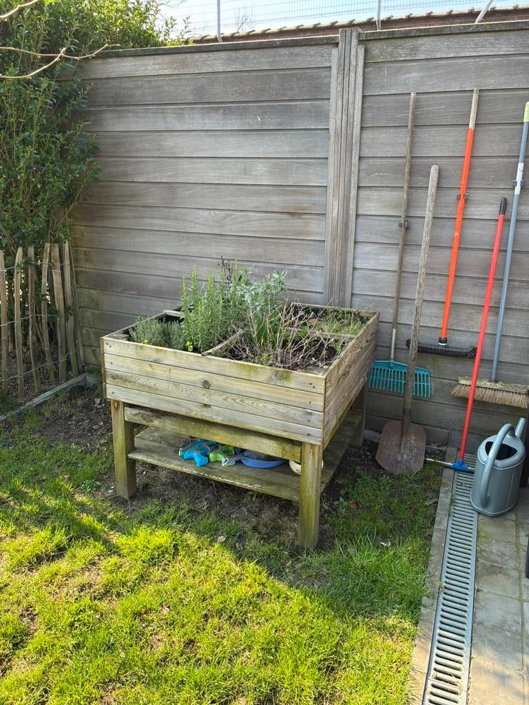 Kruidenbak, Enlèvement, Utilisé, Boîte de culture