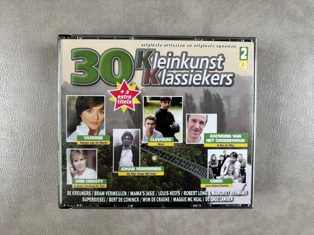 CD kleinkunst klassiekers + CD rek, Ophalen, Zo goed als nieuw