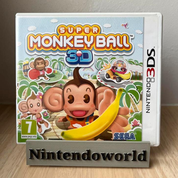 Super Monkeyball 3D (3DS), Games en Spelcomputers, Games | Nintendo 2DS en 3DS, Zo goed als nieuw, Ophalen of Verzenden