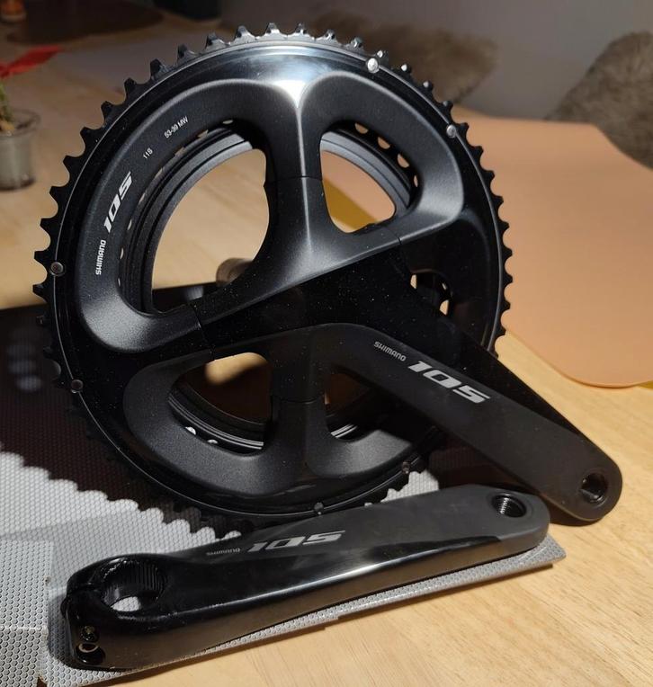 Pédalier Shimano 105 FC-R7000, Vélos & Vélomoteurs, Vélos Pièces, Neuf, Vélo de course, Enlèvement ou Envoi