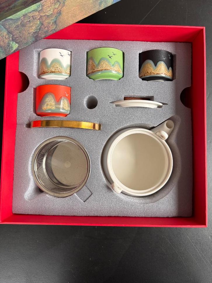 Theeset Chinees, Huis en Inrichting, Keuken | Servies, Nieuw, Overige typen, Overige stijlen, Overige materialen, Ophalen