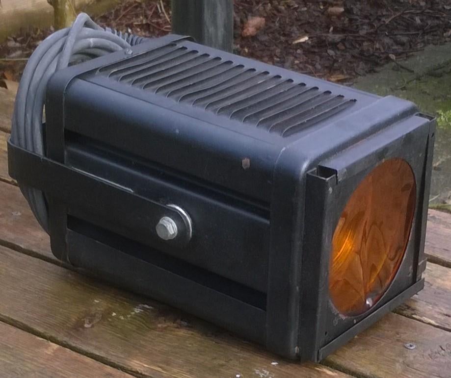 Theaterlamp Flashlight 500 Watt, gebruikt, Muziek en Instrumenten, Licht en Laser, Gebruikt, Licht, Ophalen of Verzenden