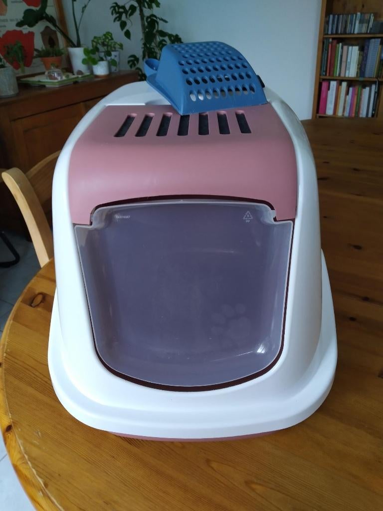 bac à litière + tapis + pelle + brosse, Animaux & Accessoires, Enlèvement, Utilisé, Fermé