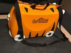 Trunki reiskoffer tijger, Wieltjes, Gebruikt, Hard kunststof, Minder dan 50 cm