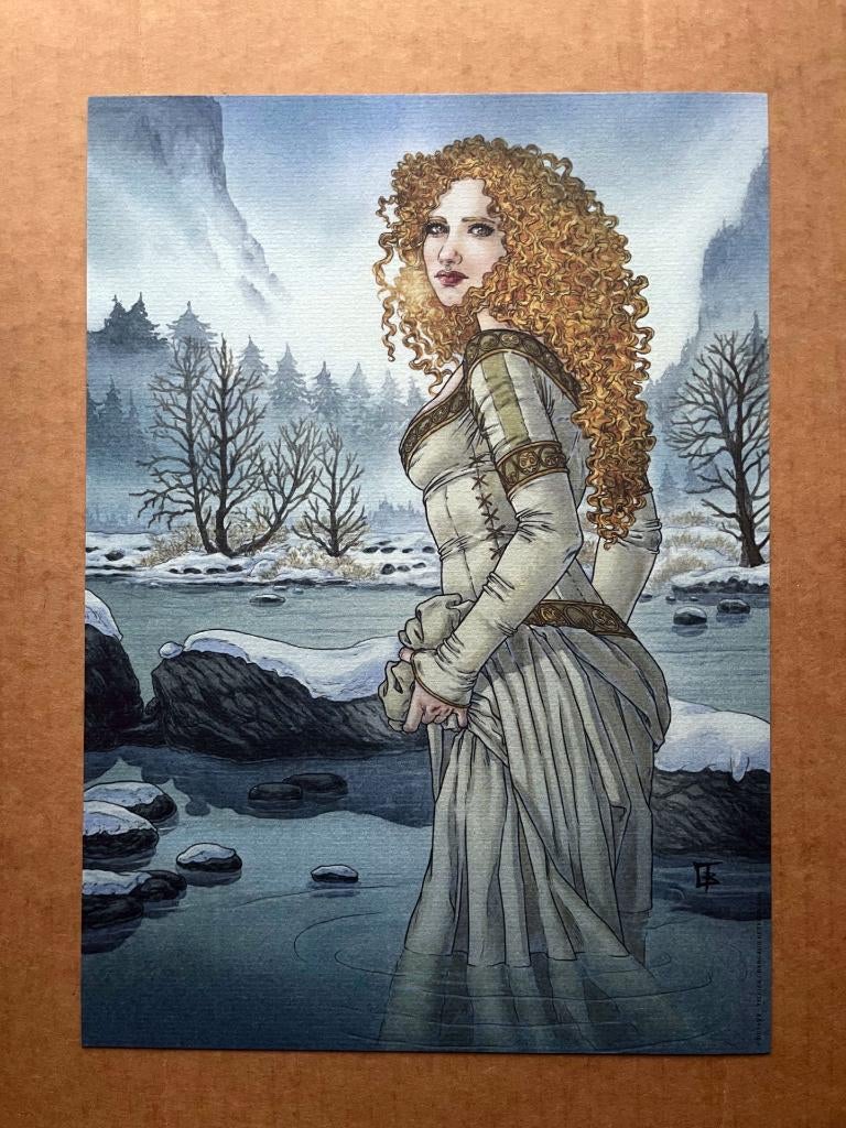 Complainte - Illustration Oriane - Cycle "Les Sorcières"- 02, Livres, Envoi