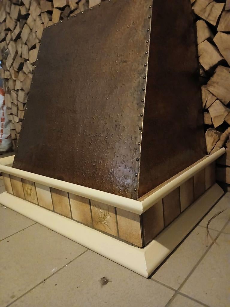 Hotte en cuivre, Antiquités & Art, Antiquités | Bronze & Cuivre, Cuivre