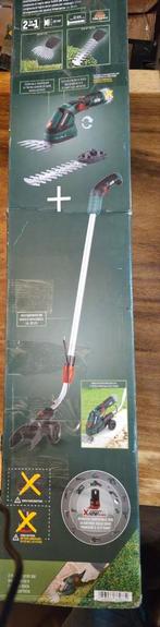 Manche télescopique Parkside pour coupe gazon, Comme neuf, Moins de 10 cm, Batterie, Parkside