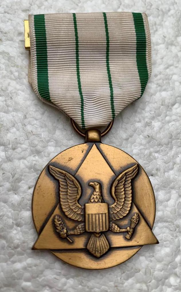 Medaille, USA, Departm Army Commanders Award Public Service, Verzamelen, Militaria | Algemeen, Landmacht, Lintje, Medaille of Wings