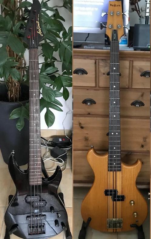 Aria Pro II VBP 40 et Westone Thunder I (Matsumoku), Musique & Instruments, Instruments à corde | Guitares | Basses, Utilisé, Électrique