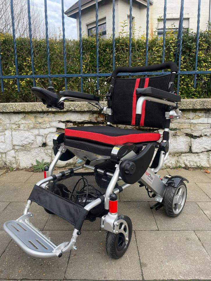 Smart Chair opvouwbare elektrische rolstoel nieuwstaat, Diversen, Rolstoelen, Zo goed als nieuw, Elektrische rolstoel, Inklapbaar