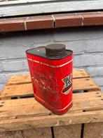 Kapitein Mobylette oud olie blik, Ophalen of Verzenden, Gebruikt, Overige, Overige merken