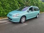 PEUGEOT 307 SW1.6 HDi 7-ZITS ✅ AIRCO ❄️❗ CT ROOD ❗, Auto's, Voorwielaandrijving, Stof, 4 cilinders, 7 zetels