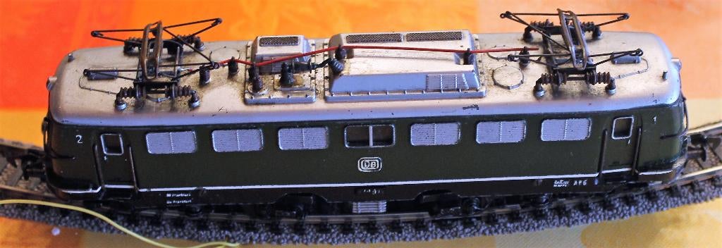 Fleischmann HO 1338 (4380) Bo'Bo' DB elektrische locomotief, Hobby en Vrije tijd, Modeltreinen | H0, Gebruikt, Locomotief, Gelijkstroom