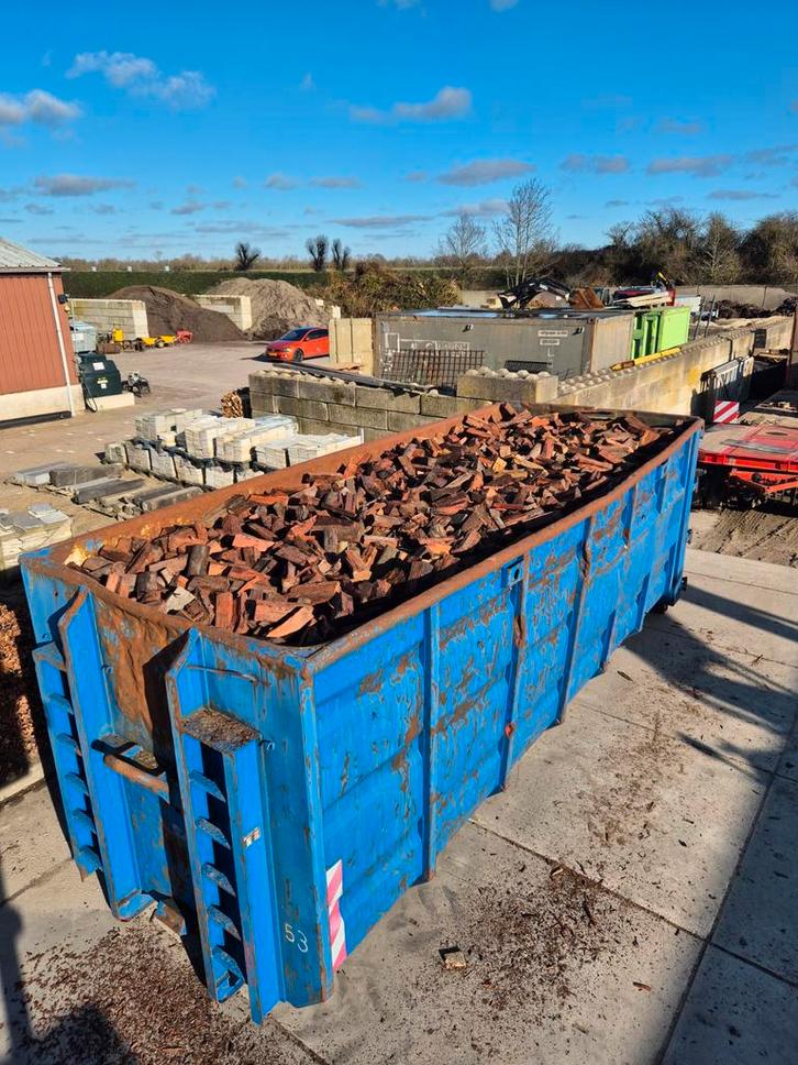 30m³ azobe hardhout, Tuin en Terras, Brandhout, Blokken, Overige houtsoorten, 6 m³ of meer, Ophalen of Verzenden