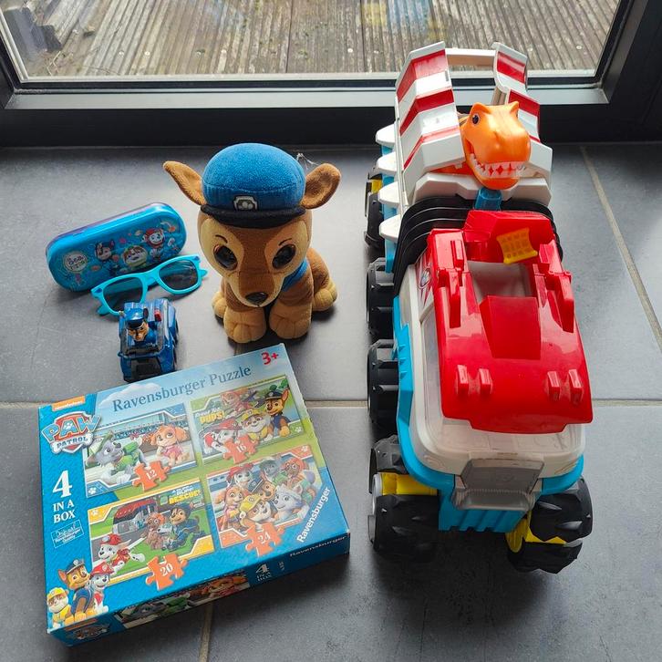 Paw Patrol set, Kinderen en Baby's, Speelgoed | Overig, Zo goed als nieuw, Jongen of Meisje, Ophalen