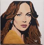 Peinture Jennifer Lopez, Antiquités & Art, Enlèvement ou Envoi